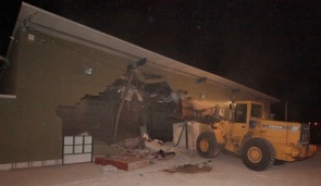 destruction of rahat mosque rahat mosque destroyed