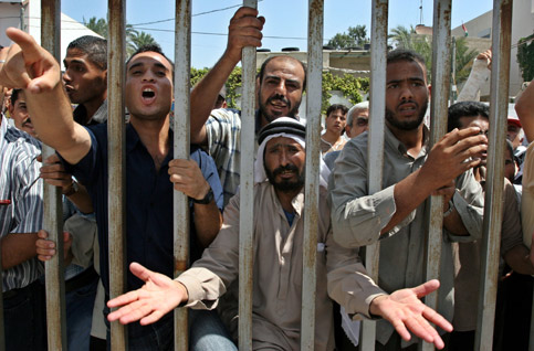 gazans demand jobs gazans demand jobs