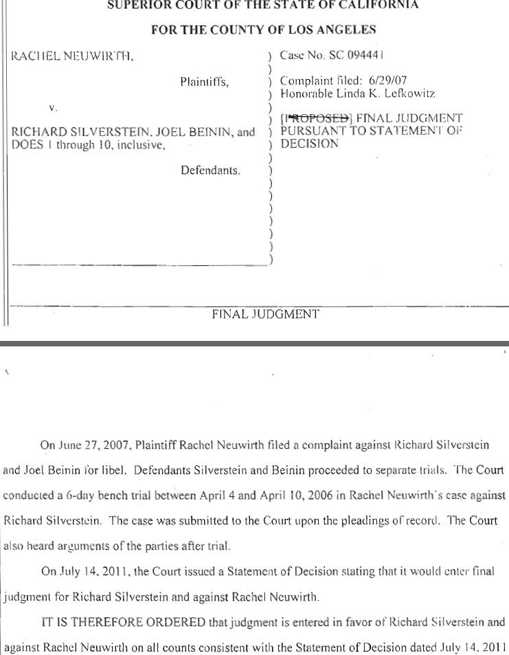 Neuwirth Superior Court final judgment neuwirth superior court final judgment