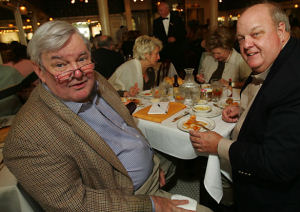 R.W. Apple eating at galatoires