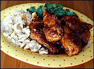 Rose Jakab's chicken paprikash--recipe featured in Joan Nathan's article