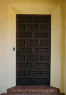 Jackling House door