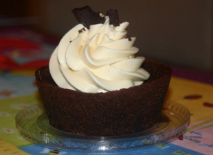 sweet and savory bakery cupcake