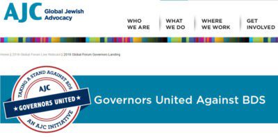 american jewish committee anti bds letter
