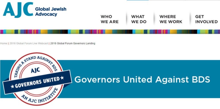 american jewish committee anti bds letter