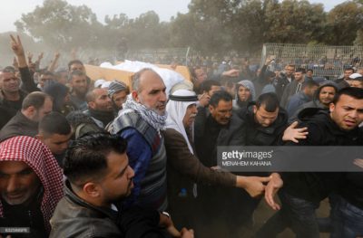 funeral of israeli bedouin musa abu alqiyan
