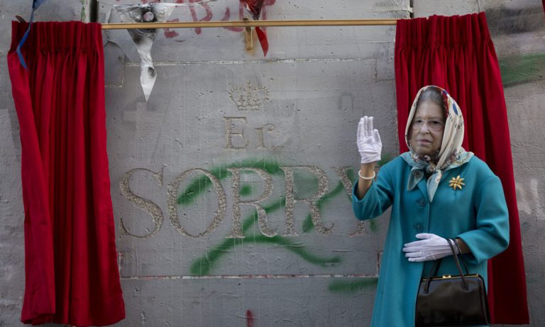 banksy queen balfour