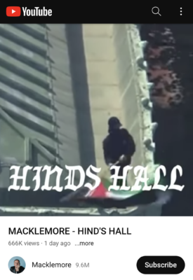 Hind's hall